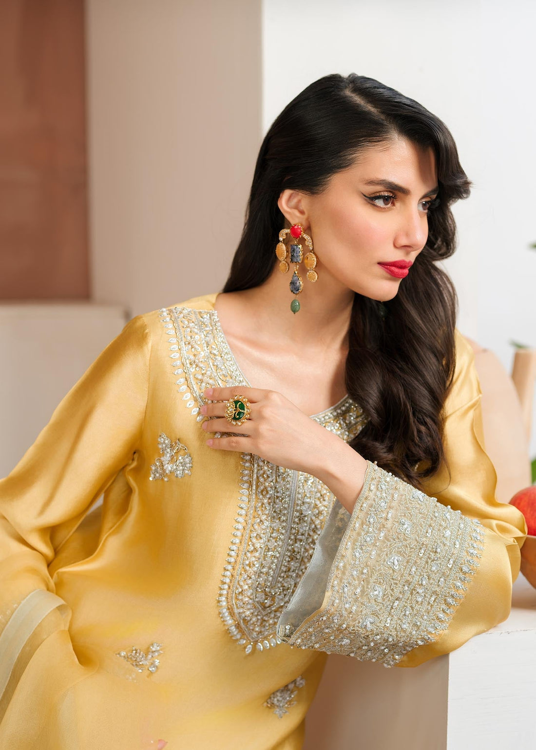 Mahum Asad | Raising The Bar | Bombshell by Mahum Asad - Designer Dress - Type: Ladies Clothes - Available at Libayah - 100% Original