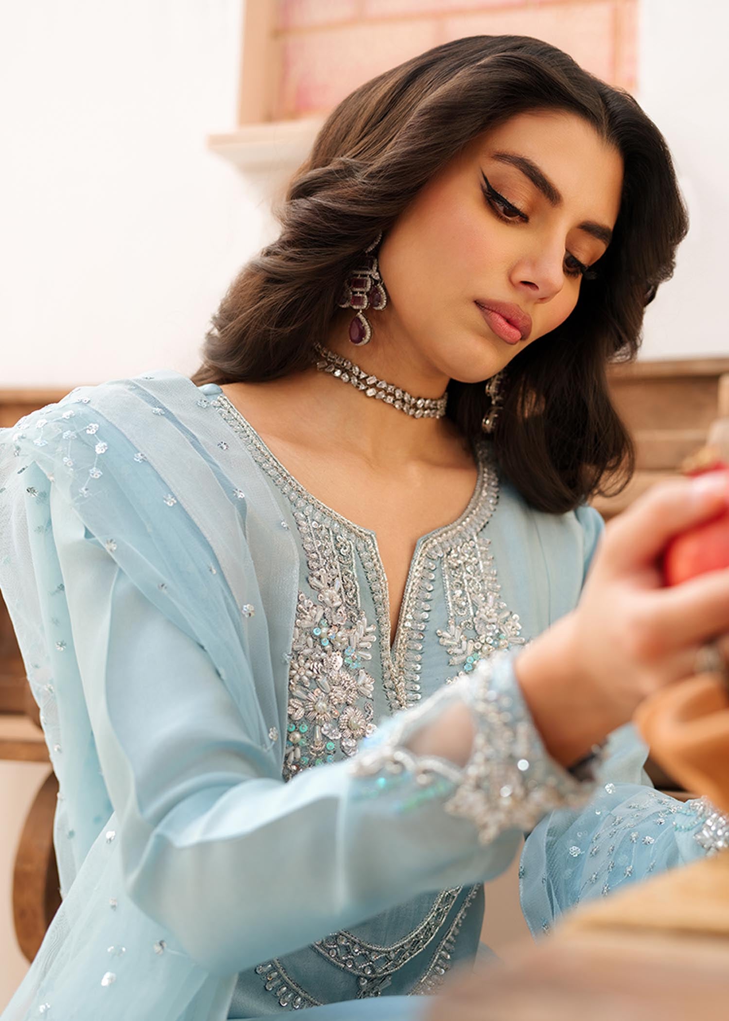Mahum Asad | Raising The Bar | Famous by Mahum Asad - Designer Dress - Type: Ladies Clothes - Available at Libayah - 100% Original
