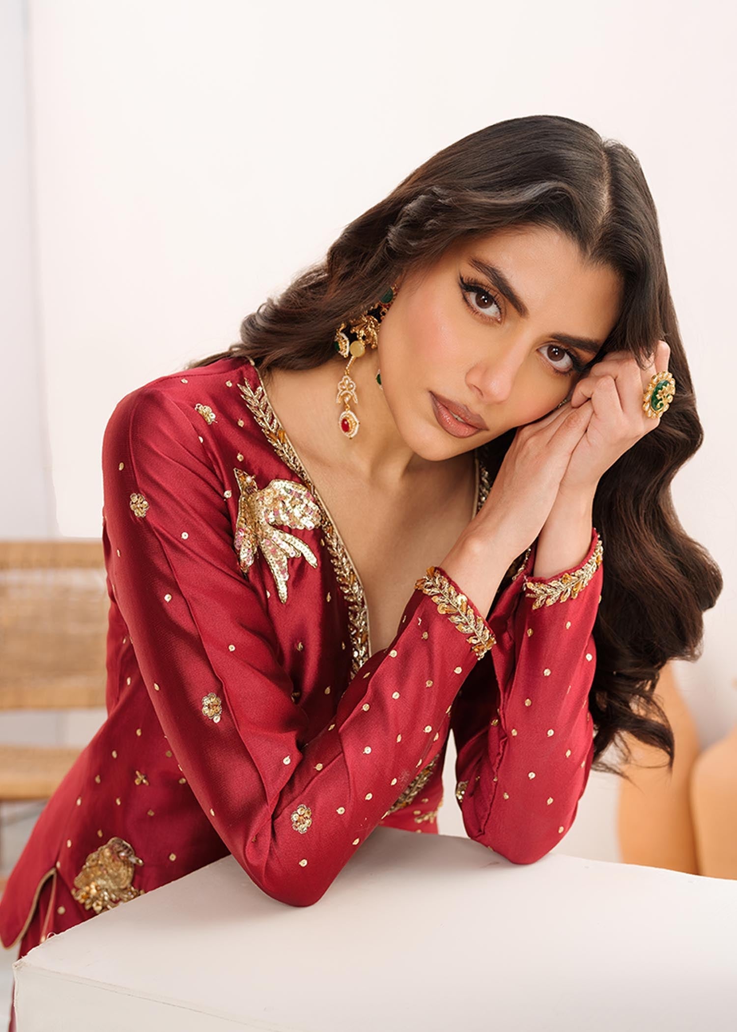 Mahum Asad | Raising The Bar | Berryme by Mahum Asad - Designer Dress - Type: Ladies Clothes - Available at Libayah - 100% Original