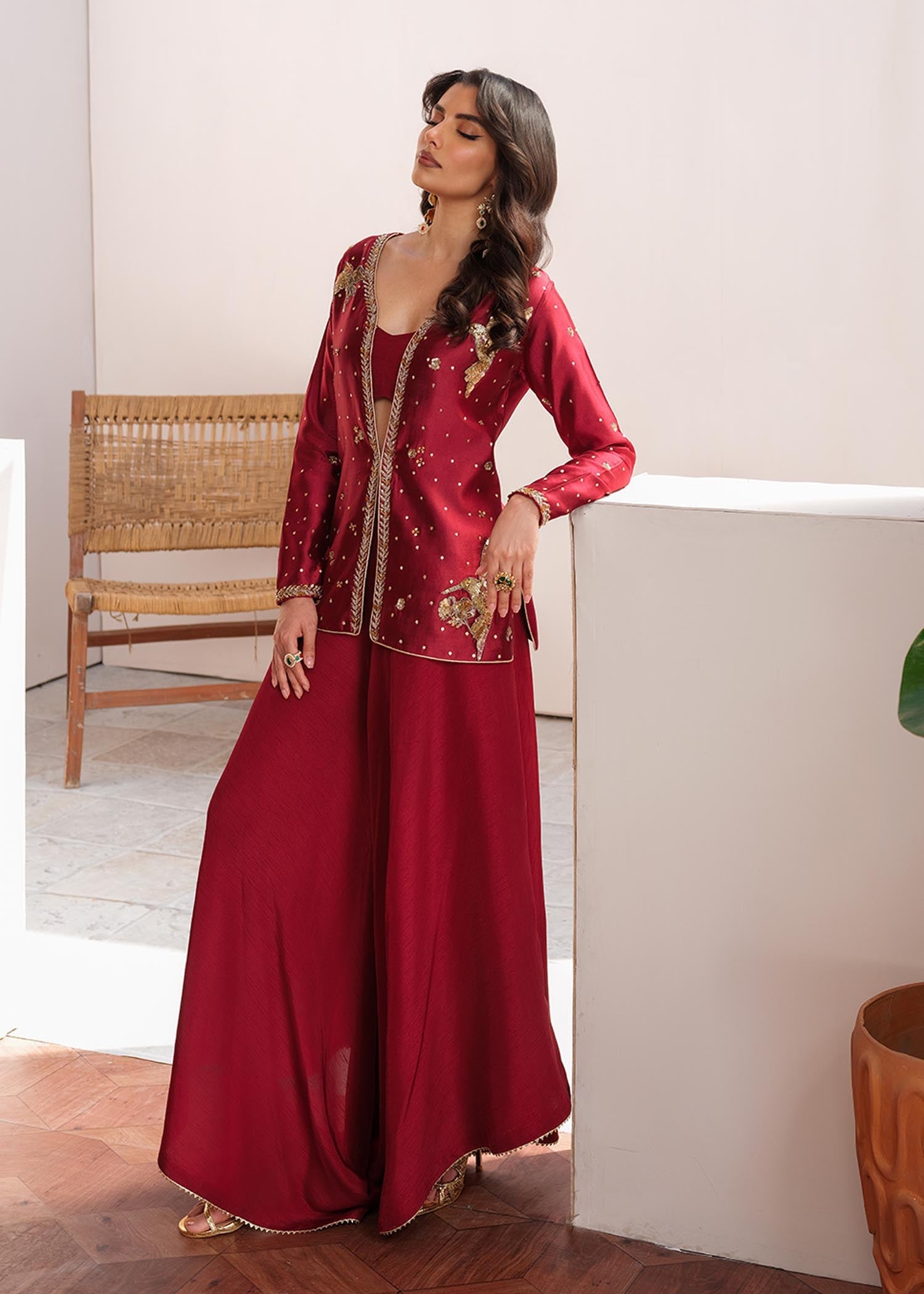 Mahum Asad | Raising The Bar | Berryme by Mahum Asad - Designer Dress - Type: Ladies Clothes - Available at Libayah - 100% Original