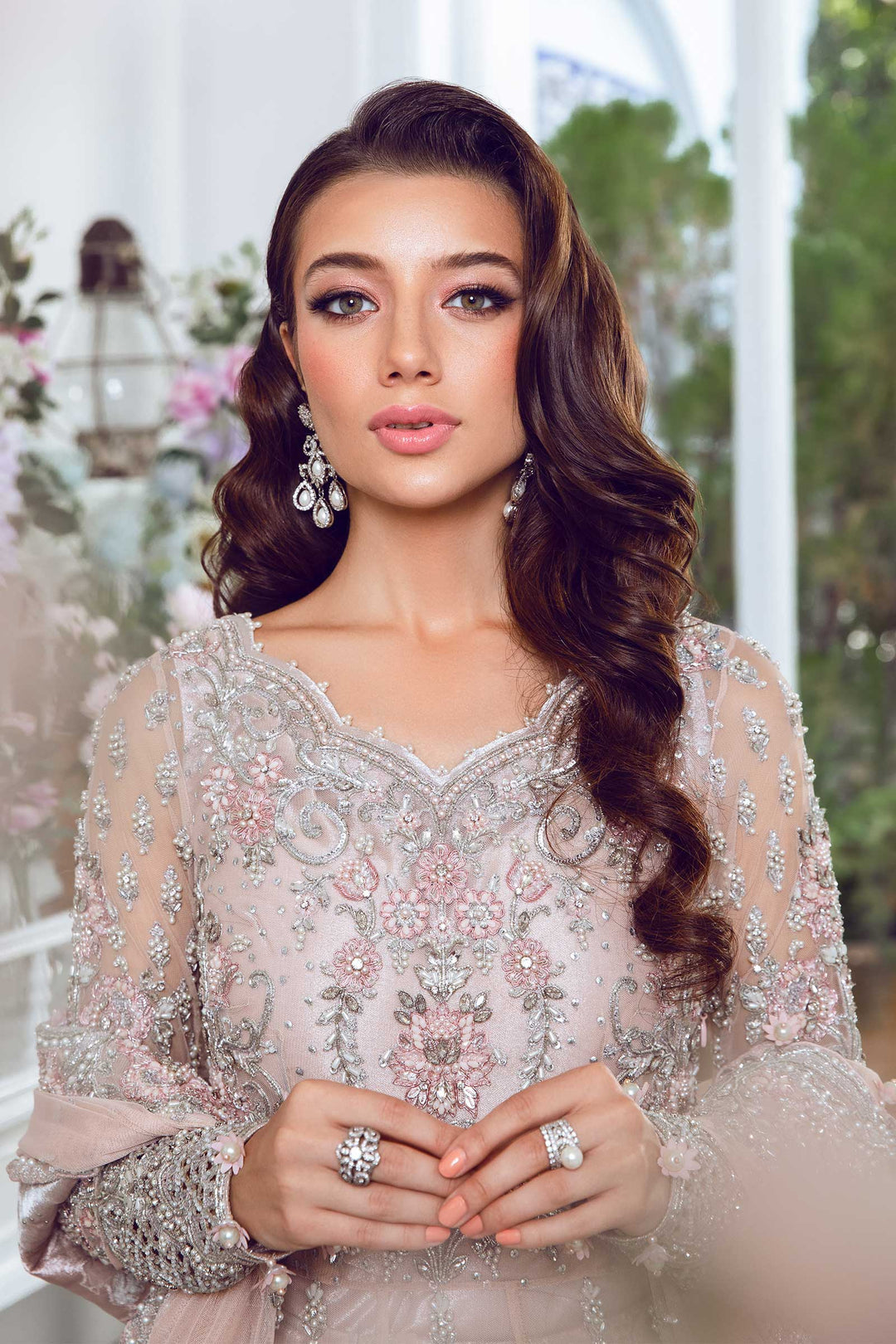 Maria B | Bridal Couture | Nyra by Maria B - Designer Dress - Type: Ladies Clothes - Available at Libayah - 100% Original