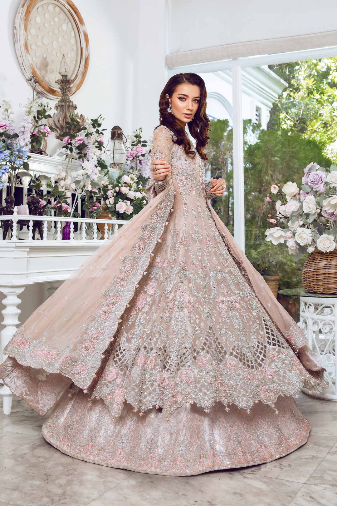 Maria B | Bridal Couture | Nyra by Maria B - Designer Dress - Type: Ladies Clothes - Available at Libayah - 100% Original