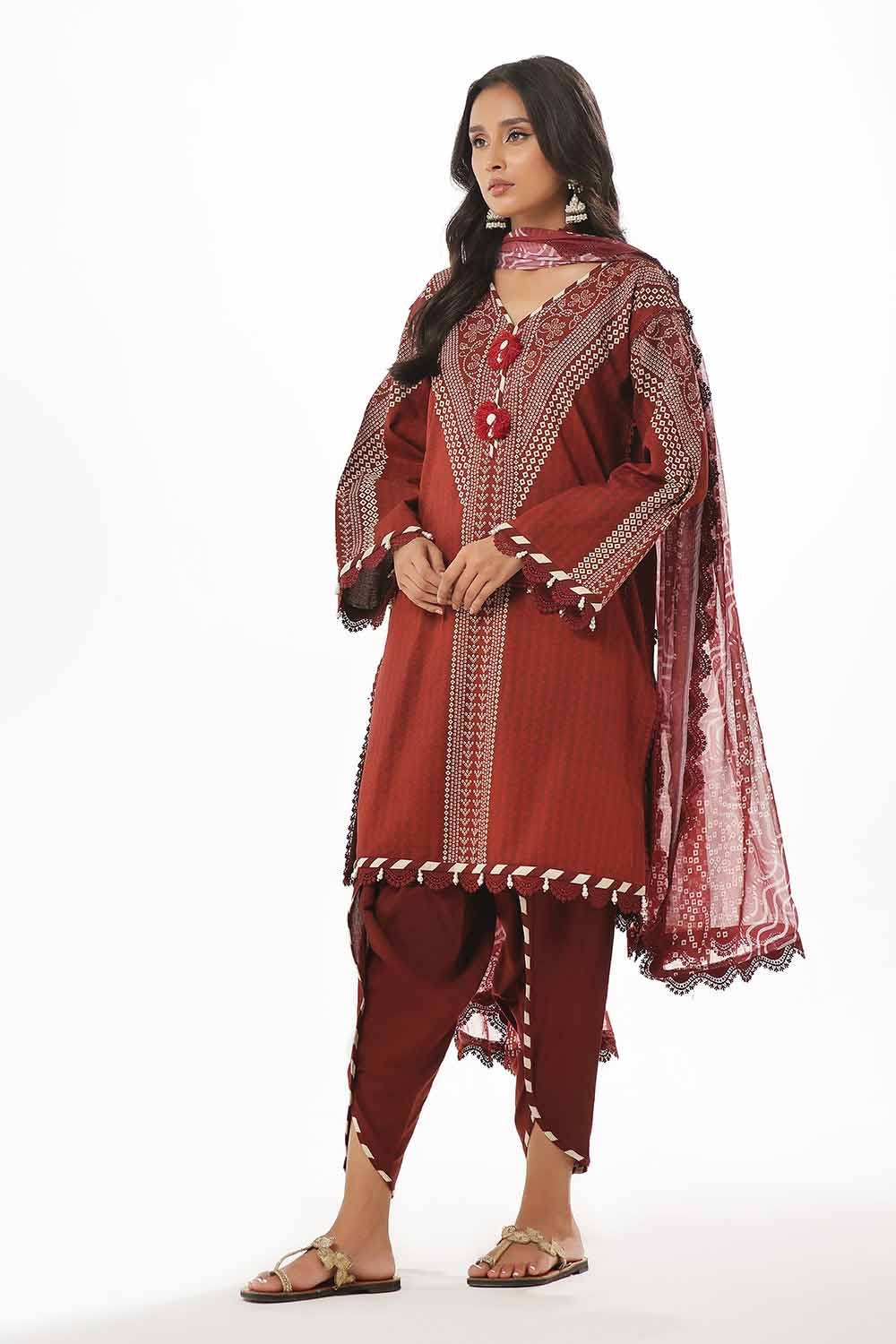 Gul Ahmed | MalMal Collection 24 | 42007 by Gul Ahmed - Designer Dress - Type: Luxury - Available at Libayah - 100% Original