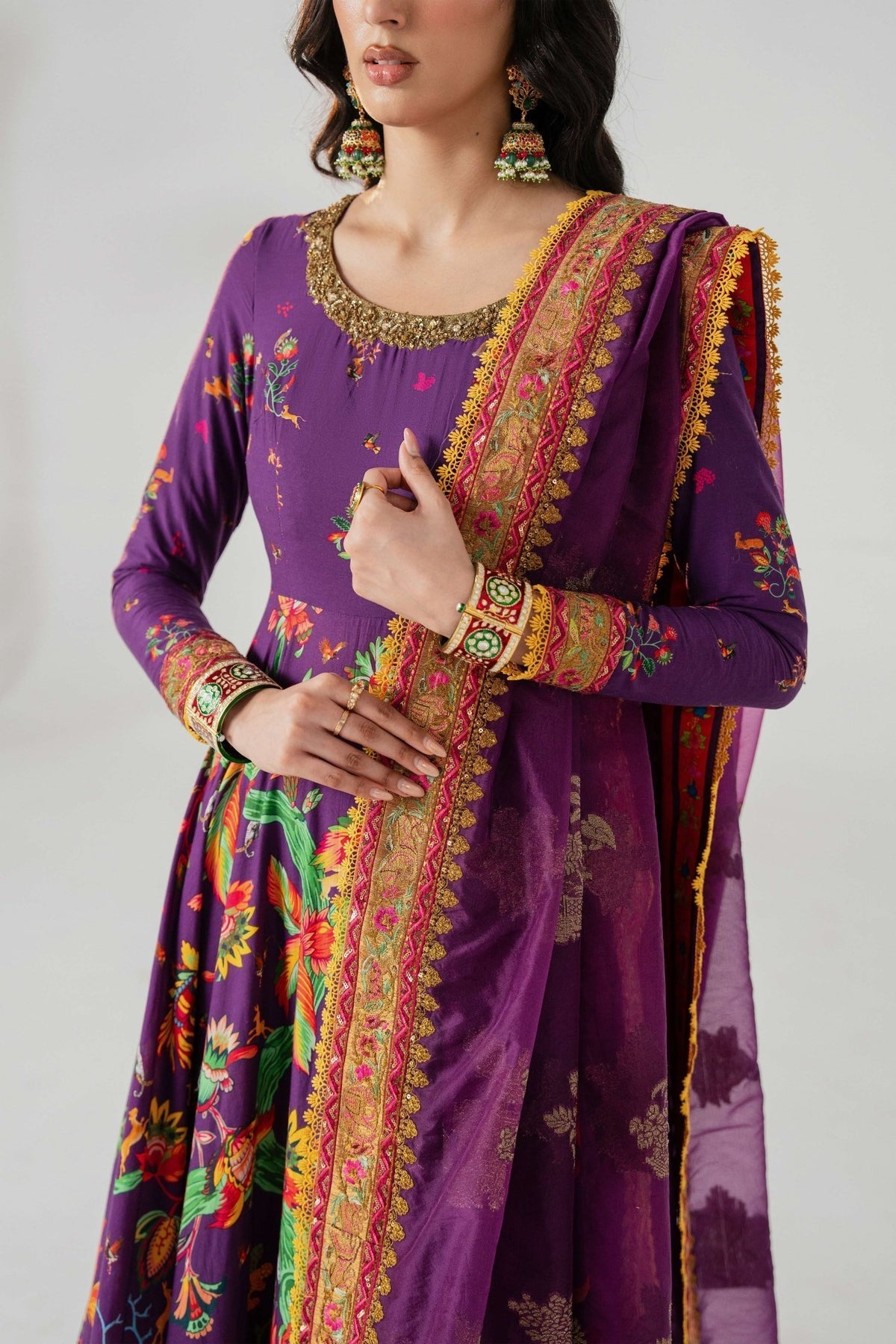 Fahad Hussayn | Jalsa Ghar | Mihrab by Fahad Hussayn - Designer Dress - Type: Ladies Clothes - Available at Libayah - 100% Original
