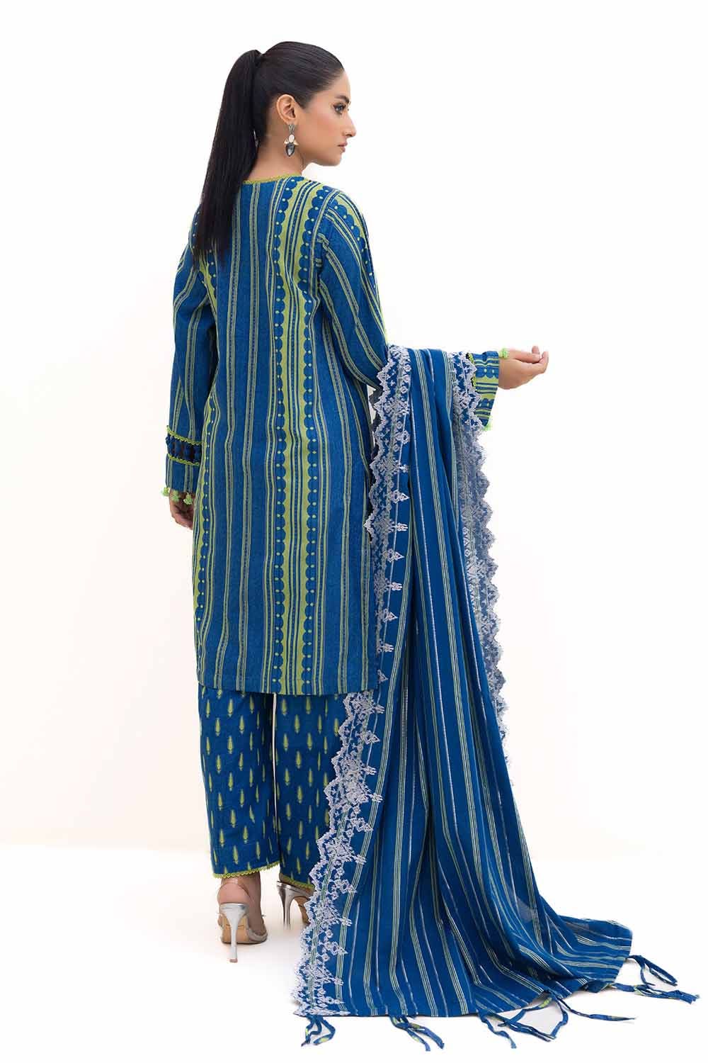 Gul Ahmed | Winter Collection 24 | Jacquard Suit MJ-42051 by Gul Ahmed - Designer Dress - Type: Ladies Clothes - Available at Libayah - 100% Original