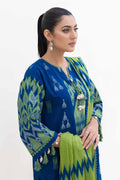 Gul Ahmed | Winter Collection 24 | Cotton Net Dupatta MJ-42053 by Gul Ahmed - Designer Dress - Type: Ladies Clothes - Available at Libayah - 100% Original