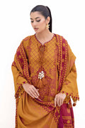 Gul Ahmed | Winter Collection 24 | Jacquard Suit MJ-42054 by Gul Ahmed - Designer Dress - Type: Ladies Clothes - Available at Libayah - 100% Original
