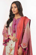 Gul Ahmed | MalMal Collection 24 | ML-42001 by Gul Ahmed - Designer Dress - Type: Luxury - Available at Libayah - 100% Original
