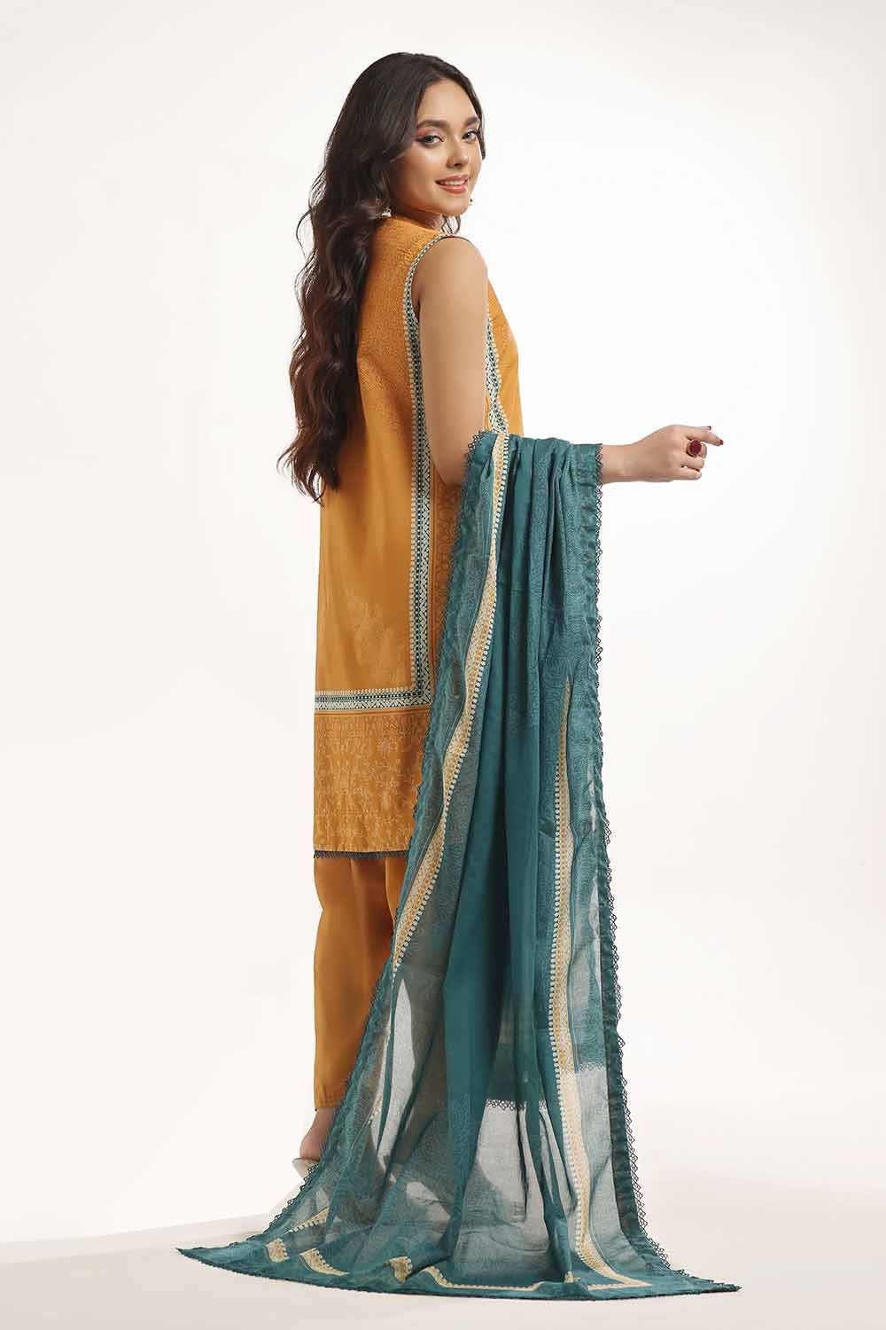 Gul Ahmed | MalMal Collection 24 | ML-42015 by Gul Ahmed - Designer Dress - Type: Luxury - Available at Libayah - 100% Original