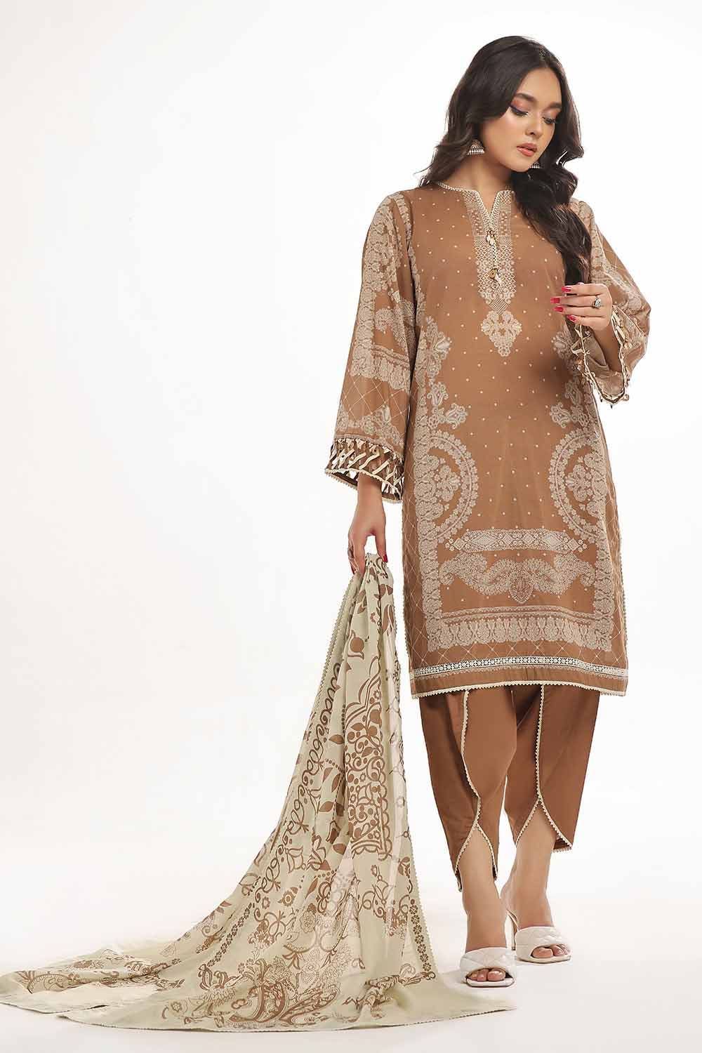Gul Ahmed | MalMal Collection 24 | ML-42016 by Gul Ahmed - Designer Dress - Type: Luxury - Available at Libayah - 100% Original