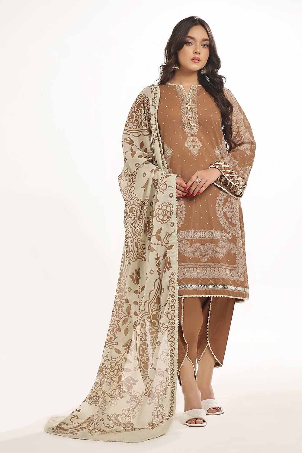 Gul Ahmed | MalMal Collection 24 | ML-42016 by Gul Ahmed - Designer Dress - Type: Luxury - Available at Libayah - 100% Original