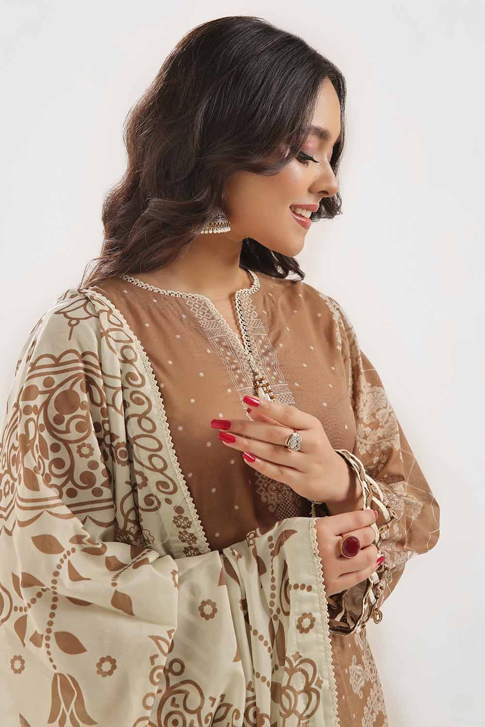 Gul Ahmed | MalMal Collection 24 | ML-42016 by Gul Ahmed - Designer Dress - Type: Luxury - Available at Libayah - 100% Original