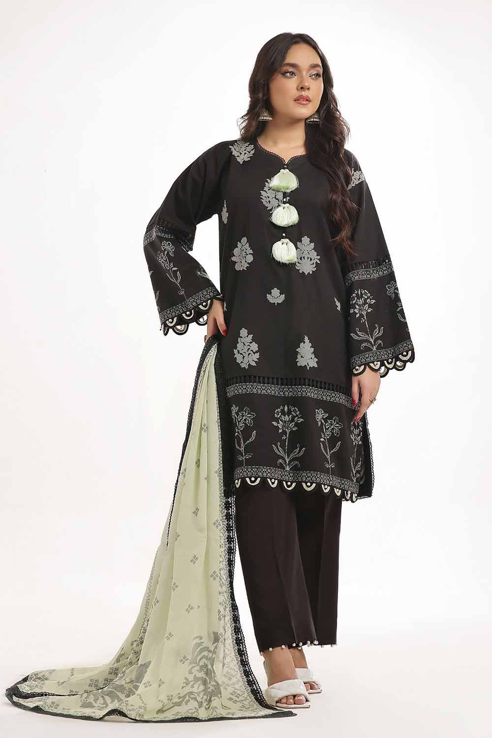 Gul Ahmed | MalMal Collection 24 | ML-42017 by Gul Ahmed - Designer Dress - Type: Luxury - Available at Libayah - 100% Original