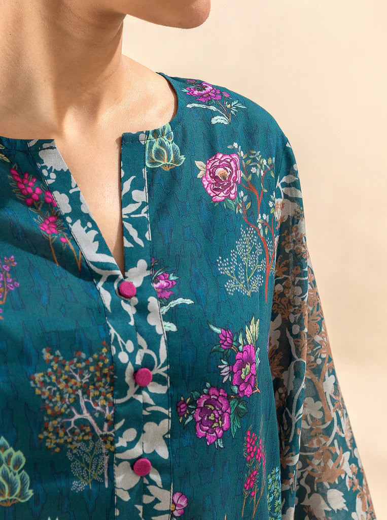 Morbagh | Lawn Collection 24 | SERENITY GREENS by Morbagh - Designer Dress - Type: Ladies Clothes - Available at Libayah - 100% Original