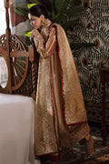 Mushq | Sunehri Anmol Edit | Aleha by Mushq - Designer Dress  - Type : Wedding Dress - Available at Libayah - 100% Original 