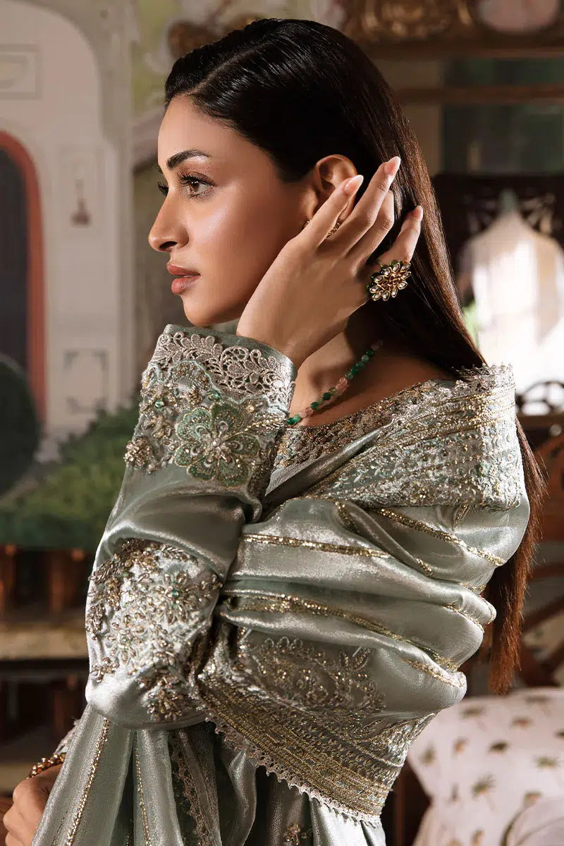 Mushq | Sunehri Anmol Edit | Heer by Mushq - Designer Dress  - Type : Wedding Dress - Available at Libayah - 100% Original 