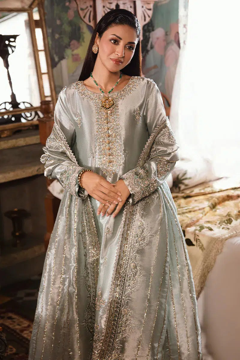 Mushq | Sunehri Anmol Edit | Heer by Mushq - Designer Dress  - Type : Wedding Dress - Available at Libayah - 100% Original 