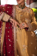 Mushq | Sunehri Anmol Edit | Zaisha by Mushq - Designer Dress  - Type : Wedding Dress - Available at Libayah - 100% Original 