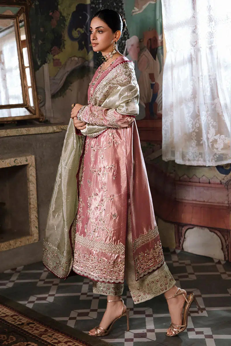 Mushq | Sunehri Anmol Edit | Lamia by Mushq - Designer Dress  - Type : Wedding Dress - Available at Libayah - 100% Original 
