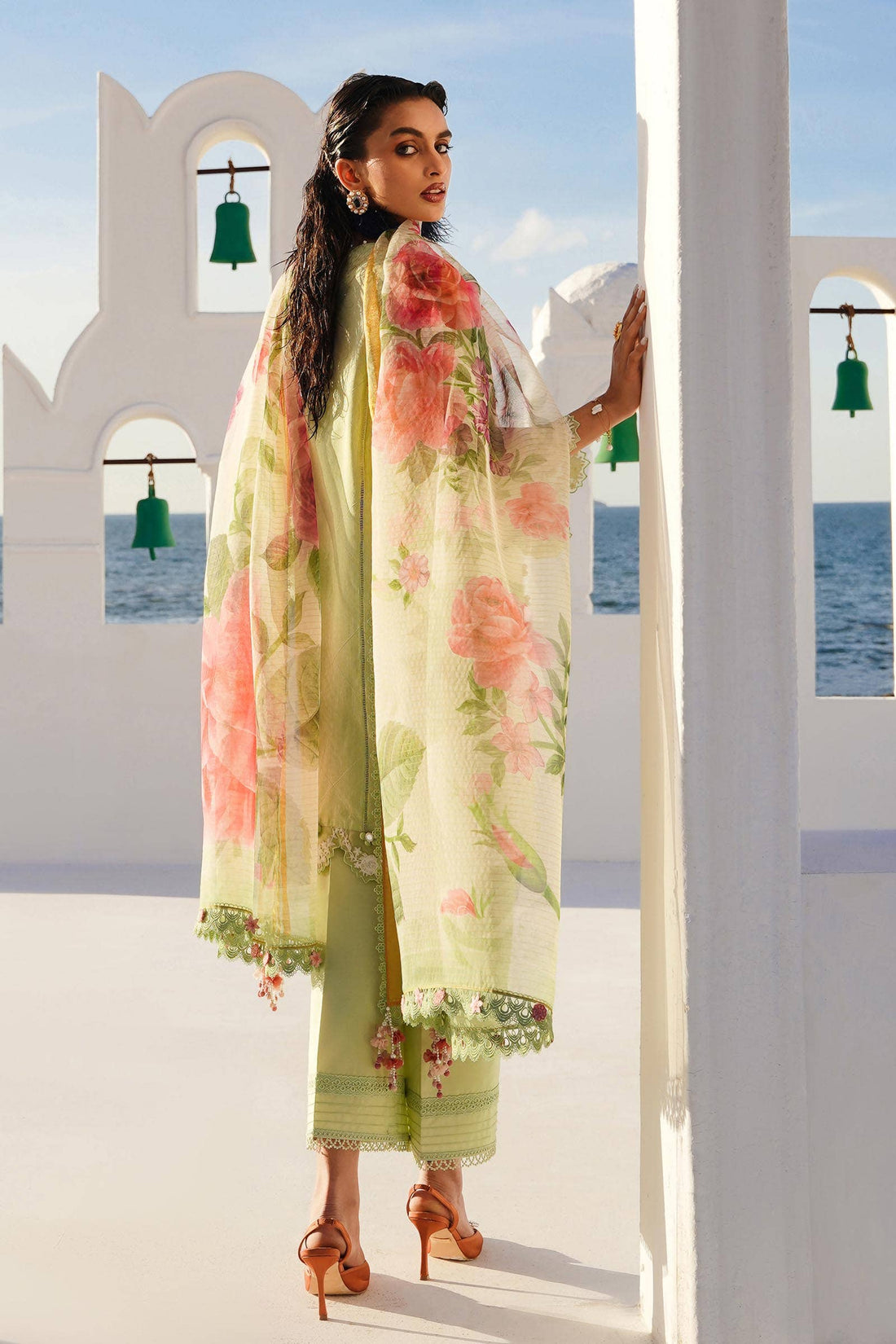 Sana Safinaz | Muzlin Spring 24 | M241-016B-CL by Sana Safinaz - Designer Dress - Type: Ladies Clothes - Available at Libayah - 100% Original
