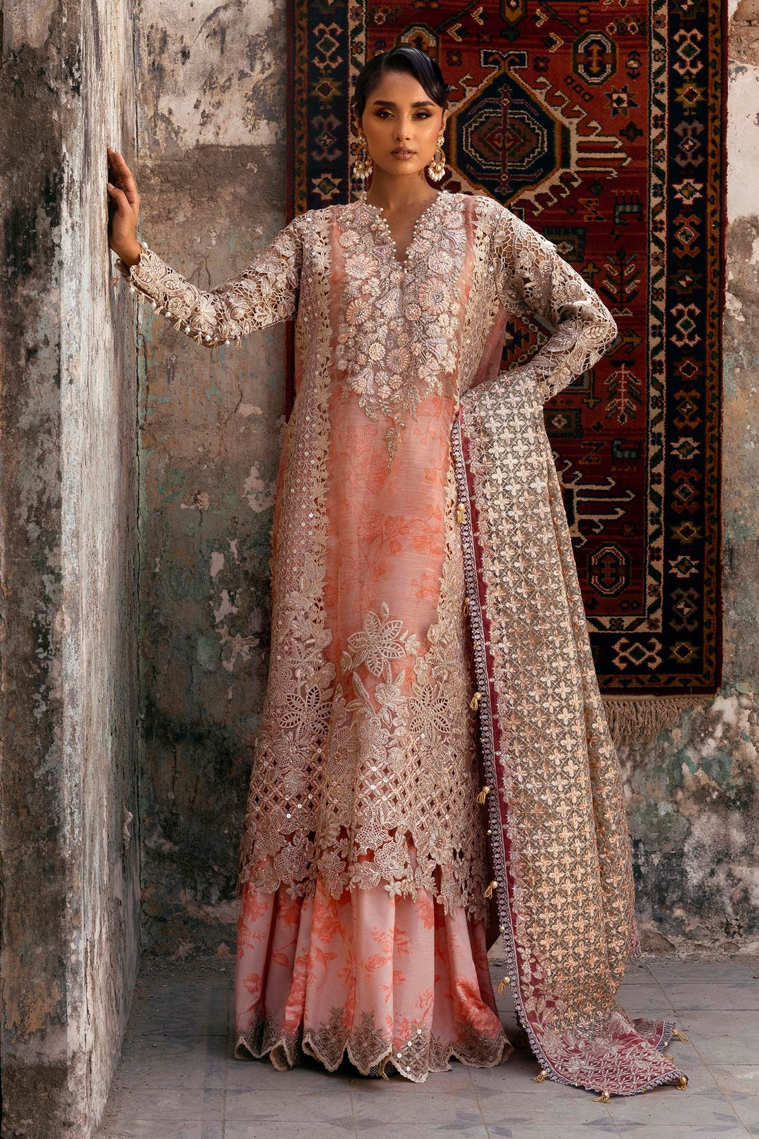 Sana Safinaz | Nura Festive 25 | N252-001-3CX by Sana Safinaz - Designer Dress - Type: Ladies Clothes - Available at Libayah - 100% Original