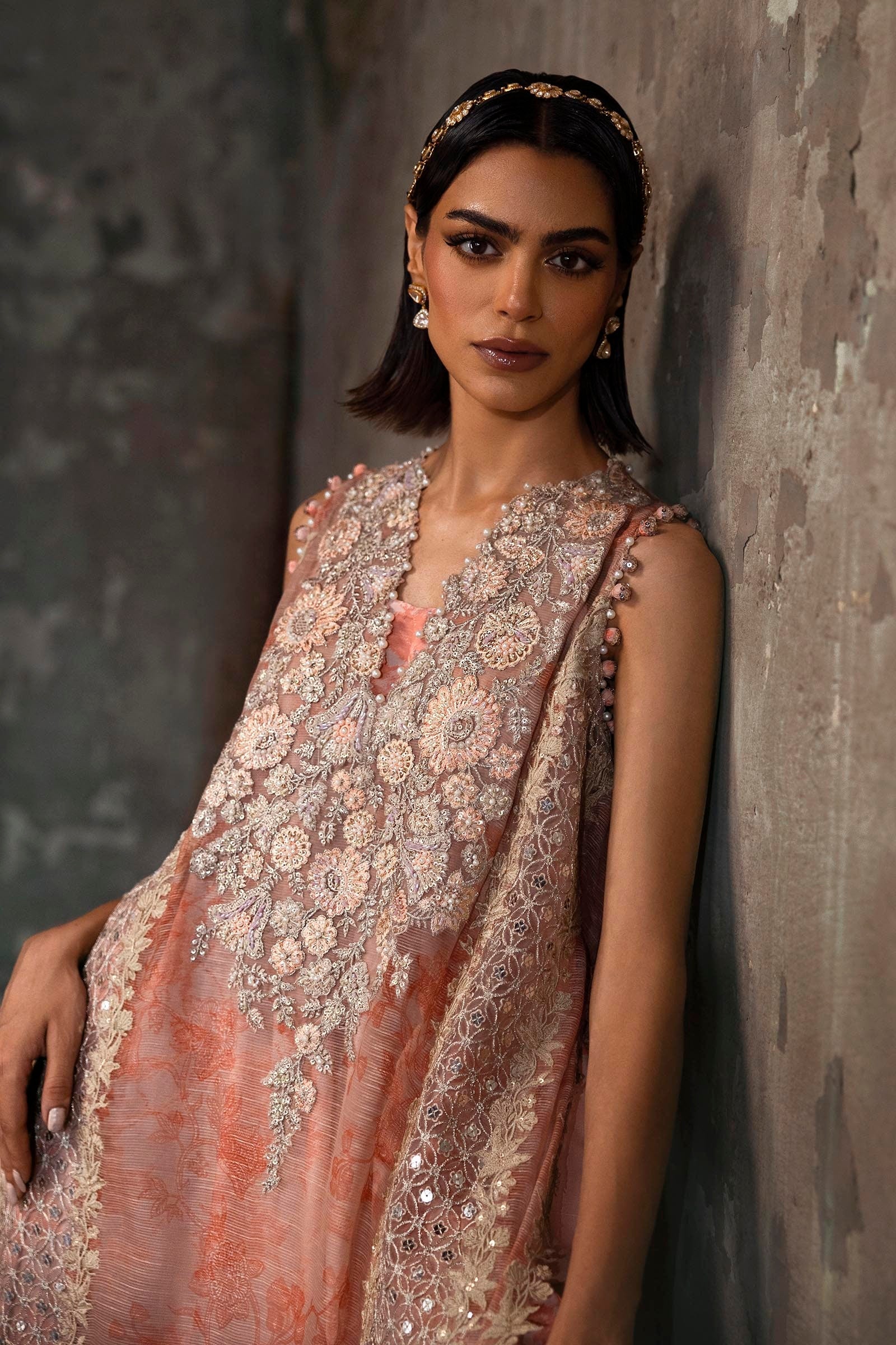 Sana Safinaz | Nura Festive 25 | N252-001-3CX by Sana Safinaz - Designer Dress - Type: Ladies Clothes - Available at Libayah - 100% Original