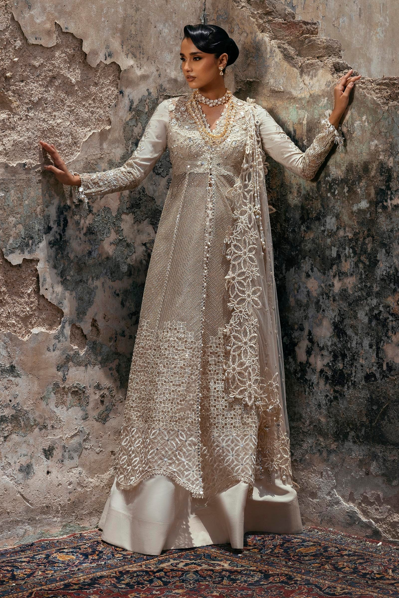 Sana Safinaz | Nura Festive 25 | N252-004-3CX by Sana Safinaz - Designer Dress - Type: Ladies Clothes - Available at Libayah - 100% Original