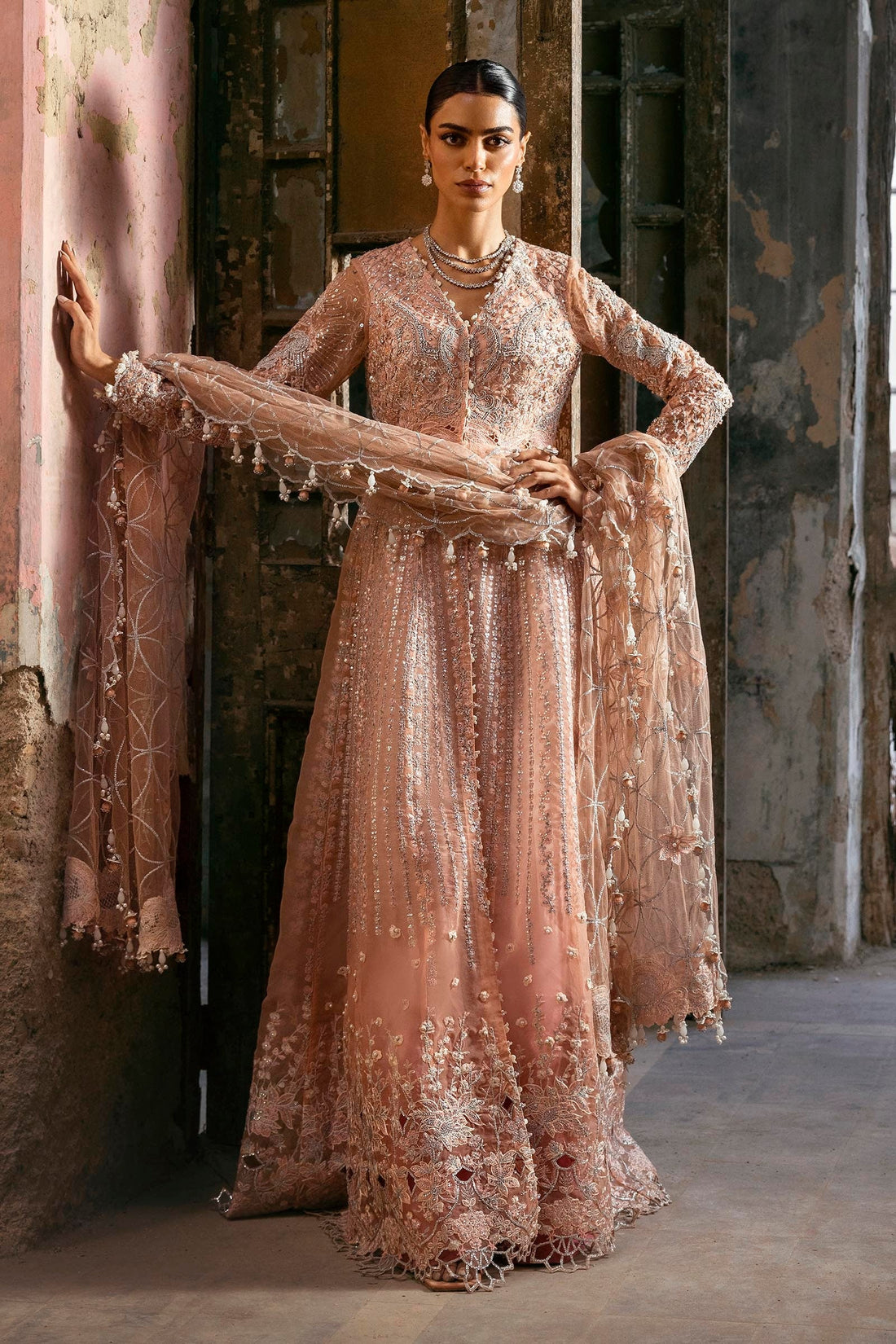 Sana Safinaz | Nura Festive 25 | N252-007-3CX by Sana Safinaz - Designer Dress - Type: Ladies Clothes - Available at Libayah - 100% Original