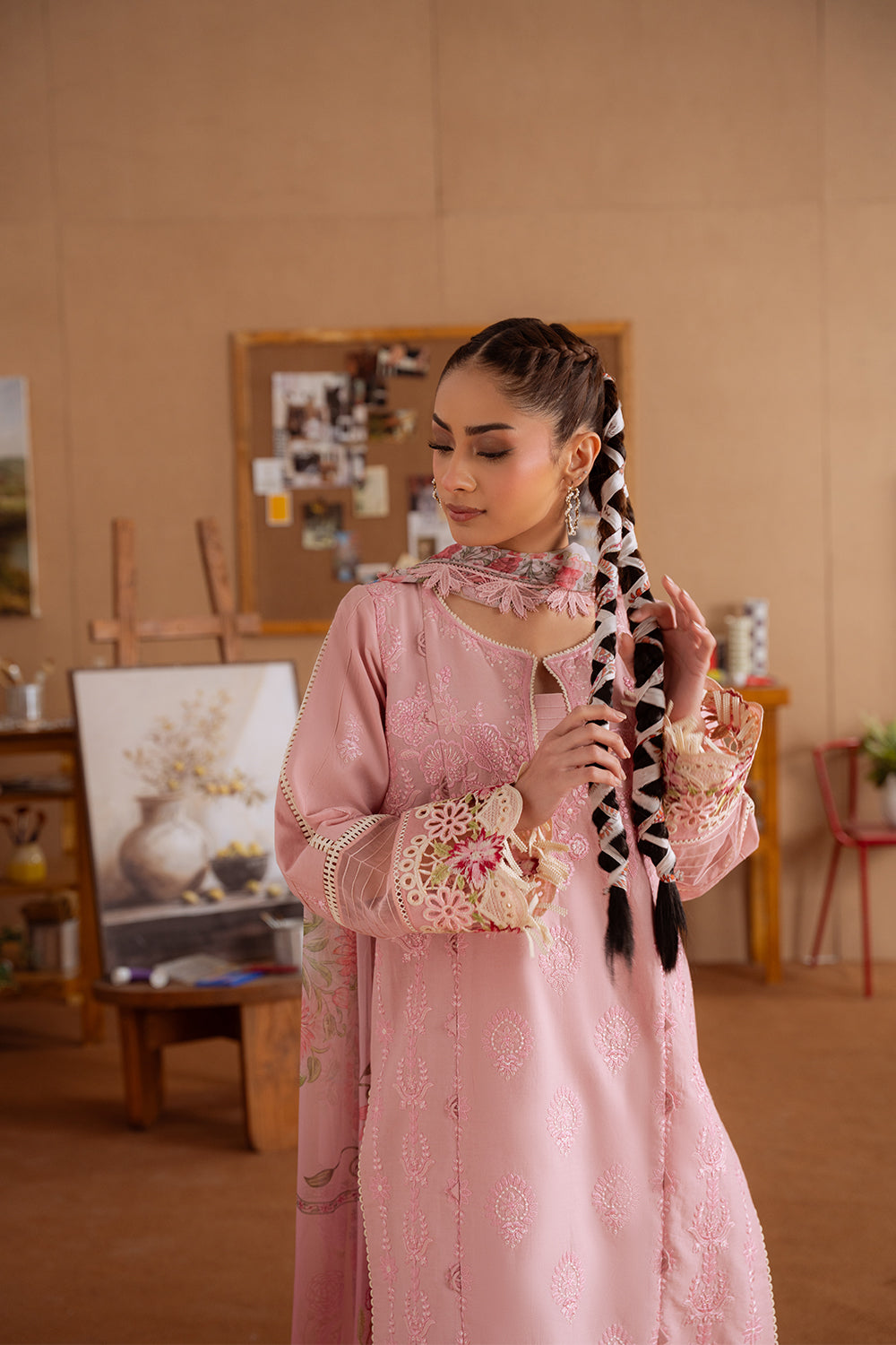 Saira Rizwan | Laanem Summer Lawn 25 | LEYLA-B-SRL25-04 by Saira Rizwan - Designer Dress - Type: Ladies Clothes - Available at Libayah - 100% Original