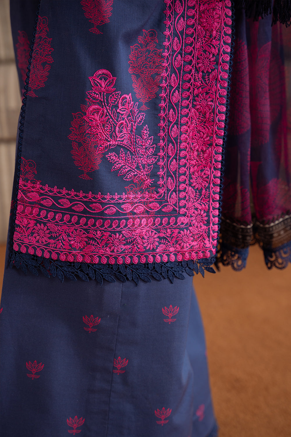 Saira Rizwan | Laanem Summer Lawn 25 | ELARA-B-SRL25-01 by Saira Rizwan - Designer Dress - Type: Ladies Clothes - Available at Libayah - 100% Original