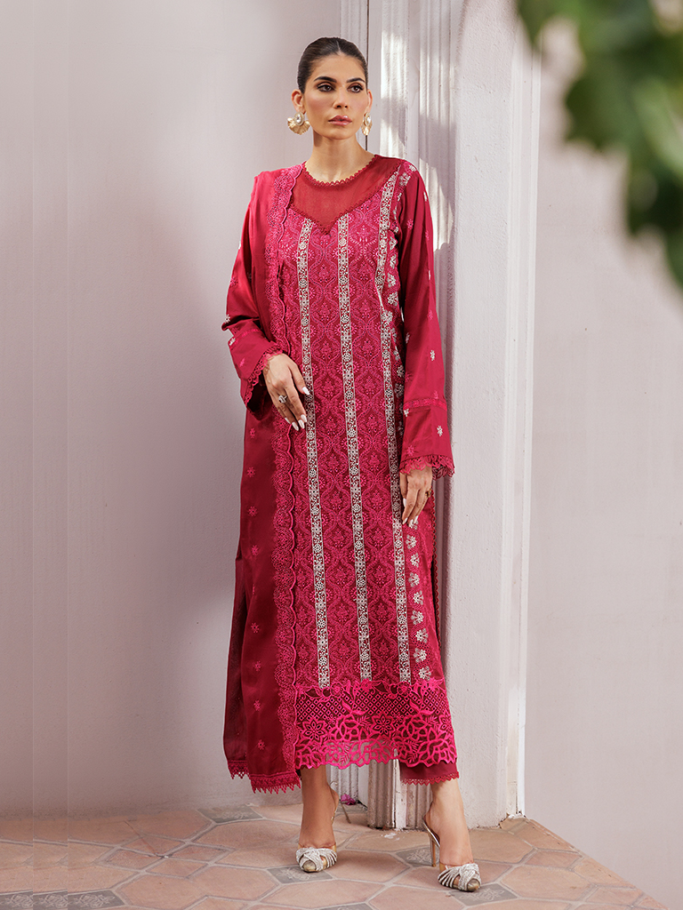 Rajbari | Nissa Chikankari Edition 25 | D# - 07 by Rajbari - Designer Dress - Type: Ladies Clothes - Available at Libayah - 100% Original