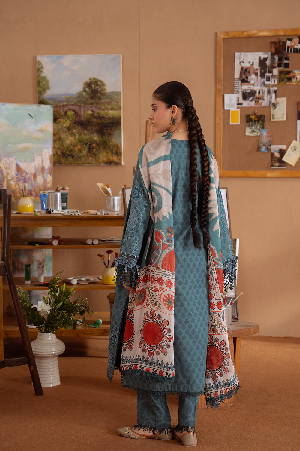 Saira Rizwan | Laanem Summer Lawn 25 | SEREN-B-SRL25-08 by Saira Rizwan - Designer Dress - Type: Ladies Clothes - Available at Libayah - 100% Original