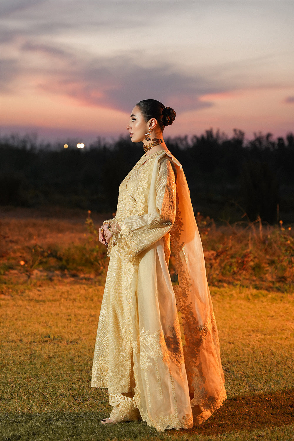 Nilofer Shahid | Verve Summer 24 | Irina   Verve SS 24 by Nilofer Shahid - Designer Dress - Type: Ladies Clothes - Available at Libayah - 100% Original