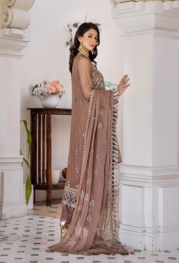 Humdum | Pareesha Embroidered Collection | PS-04 by Humdum - Designer Dress - Type: Ladies Clothes - Available at Libayah - 100% Original