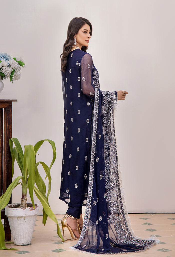 Humdum | Pareesha Embroidered Collection | PS-01 by Humdum - Designer Dress - Type: Ladies Clothes - Available at Libayah - 100% Original