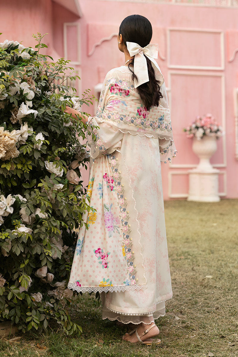 Cross Stitch | Premium Lawn 25 | PASTEL BLOOM by Cross Stitch - Designer Dress - Type: Ladies Clothes - Available at Libayah - 100% Original