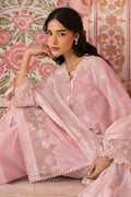 Cross Stitch | Premium Lawn 25 | FLORAL TIE by Cross Stitch - Designer Dress - Type: Ladies Clothes - Available at Libayah - 100% Original