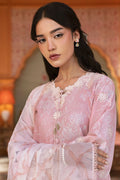 Cross Stitch | Premium Lawn 25 | FLORAL TIE by Cross Stitch - Designer Dress - Type: Ladies Clothes - Available at Libayah - 100% Original