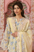 Cross Stitch | Premium Lawn 25 | SUNSHINE DREAM by Cross Stitch - Designer Dress - Type: Ladies Clothes - Available at Libayah - 100% Original