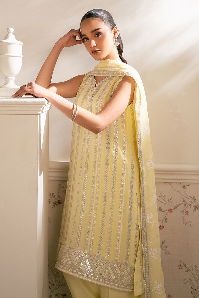 Cross Stitch | Luxe Atelier 25 | LEMON BLISS by Cross Stitch - Designer Dress - Type: Ladies Clothes - Available at Libayah - 100% Original