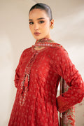 Cross Stitch | Luxe Atelier 25 | VERMILION CARDINAL by Cross Stitch - Designer Dress - Type: Ladies Clothes - Available at Libayah - 100% Original