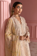 Cross Stitch | Premium Lawn 25 | PEACH PARFAIT by Cross Stitch - Designer Dress - Type: Ladies Clothes - Available at Libayah - 100% Original