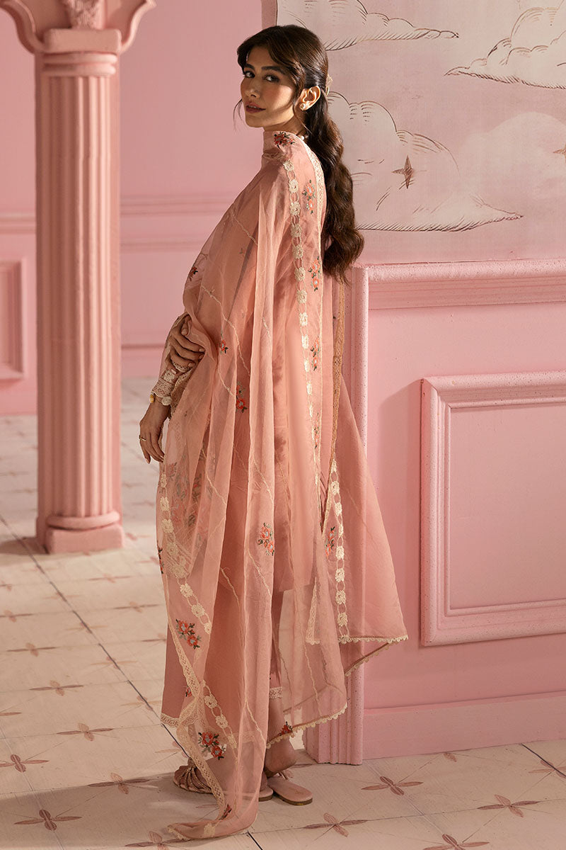 Cross Stitch | Premium Lawn 25 | ROSE QUARTZ by Cross Stitch - Designer Dress - Type: Ladies Clothes - Available at Libayah - 100% Original