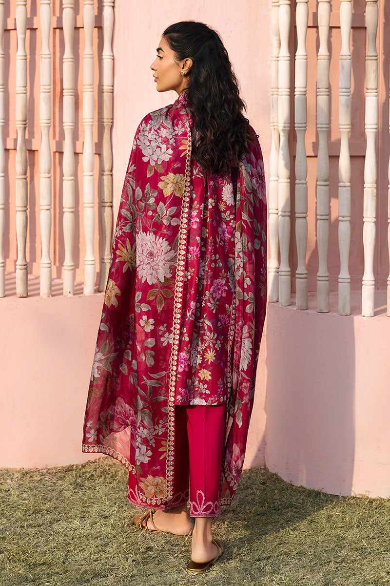 Cross Stitch | Premium Lawn 25 | WHIMSICAL ZEST by Cross Stitch - Designer Dress - Type: Ladies Clothes - Available at Libayah - 100% Original