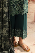 Cross Stitch | Premium Lawn 25 | VIRIDIAN GREEN by Cross Stitch - Designer Dress - Type: Ladies Clothes - Available at Libayah - 100% Original