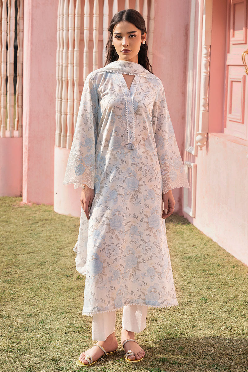 Cross Stitch | Premium Lawn 25 | MYSTIC HAZE by Cross Stitch - Designer Dress - Type: Ladies Clothes - Available at Libayah - 100% Original