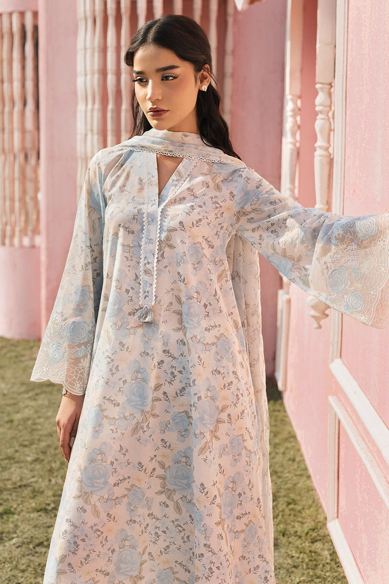 Cross Stitch | Premium Lawn 25 | MYSTIC HAZE by Cross Stitch - Designer Dress - Type: Ladies Clothes - Available at Libayah - 100% Original
