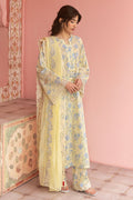 Cross Stitch | Premium Lawn 25 | SUNSHINE DREAM by Cross Stitch - Designer Dress - Type: Ladies Clothes - Available at Libayah - 100% Original