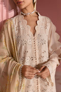 Cross Stitch | Premium Lawn 25 | PEACH PARFAIT by Cross Stitch - Designer Dress - Type: Ladies Clothes - Available at Libayah - 100% Original