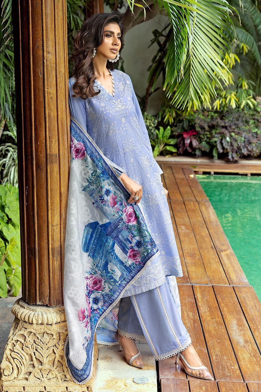 Gul Ahmed | Festive Capsule 25 | SP-52007 by Gul Ahmed - Designer Dress - Type: Ladies Clothes - Available at Libayah - 100% Original